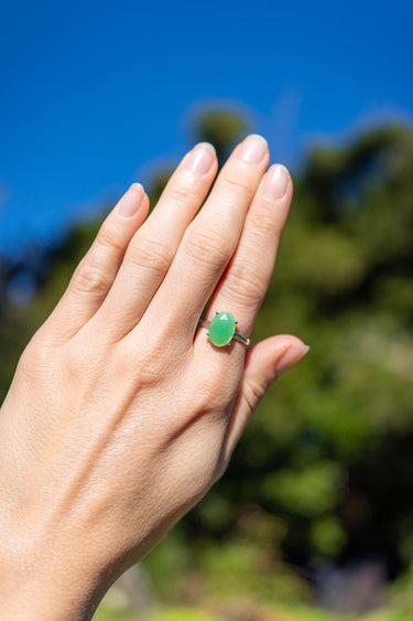 Chrysoprase Ring